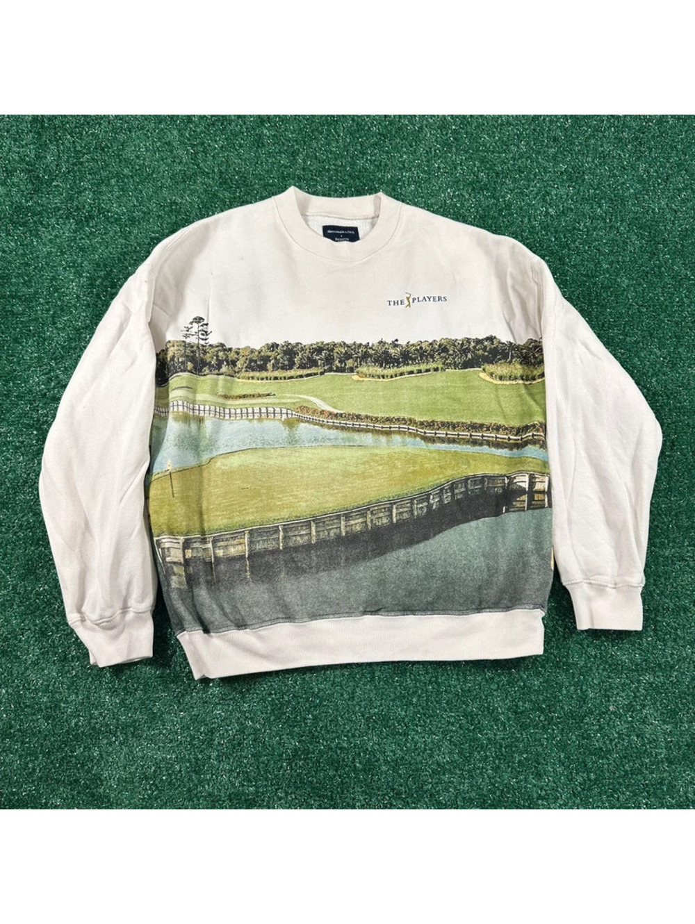 Abercrombie & fitch reserve by blue84 the players golf sweatshirt size small